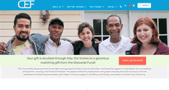 Desktop Screenshot of communityempowermentfund.org